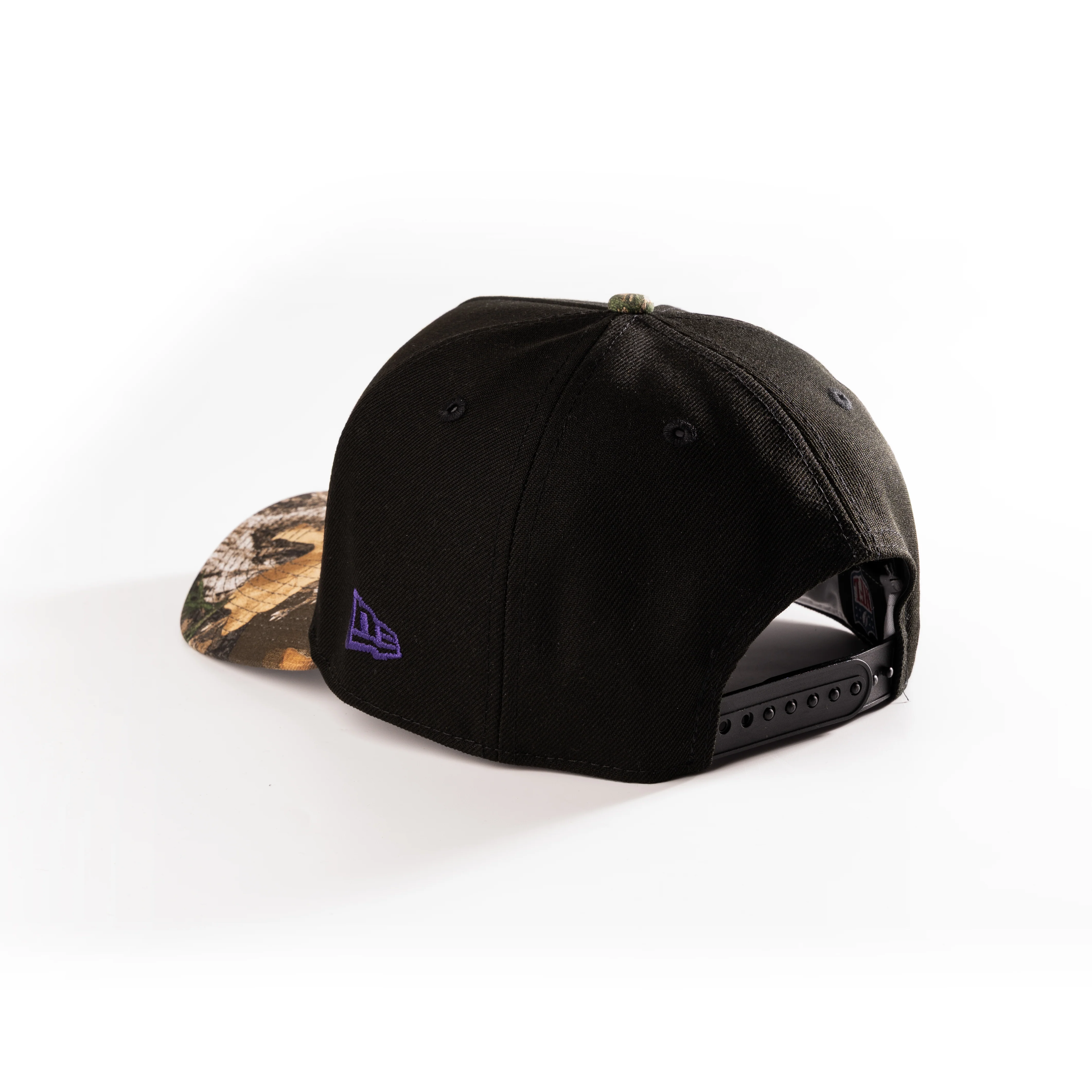 BALTIMORE RAVENS REALTREE 9FORTY A-FRAME SNAPBACK HAT - Image 2