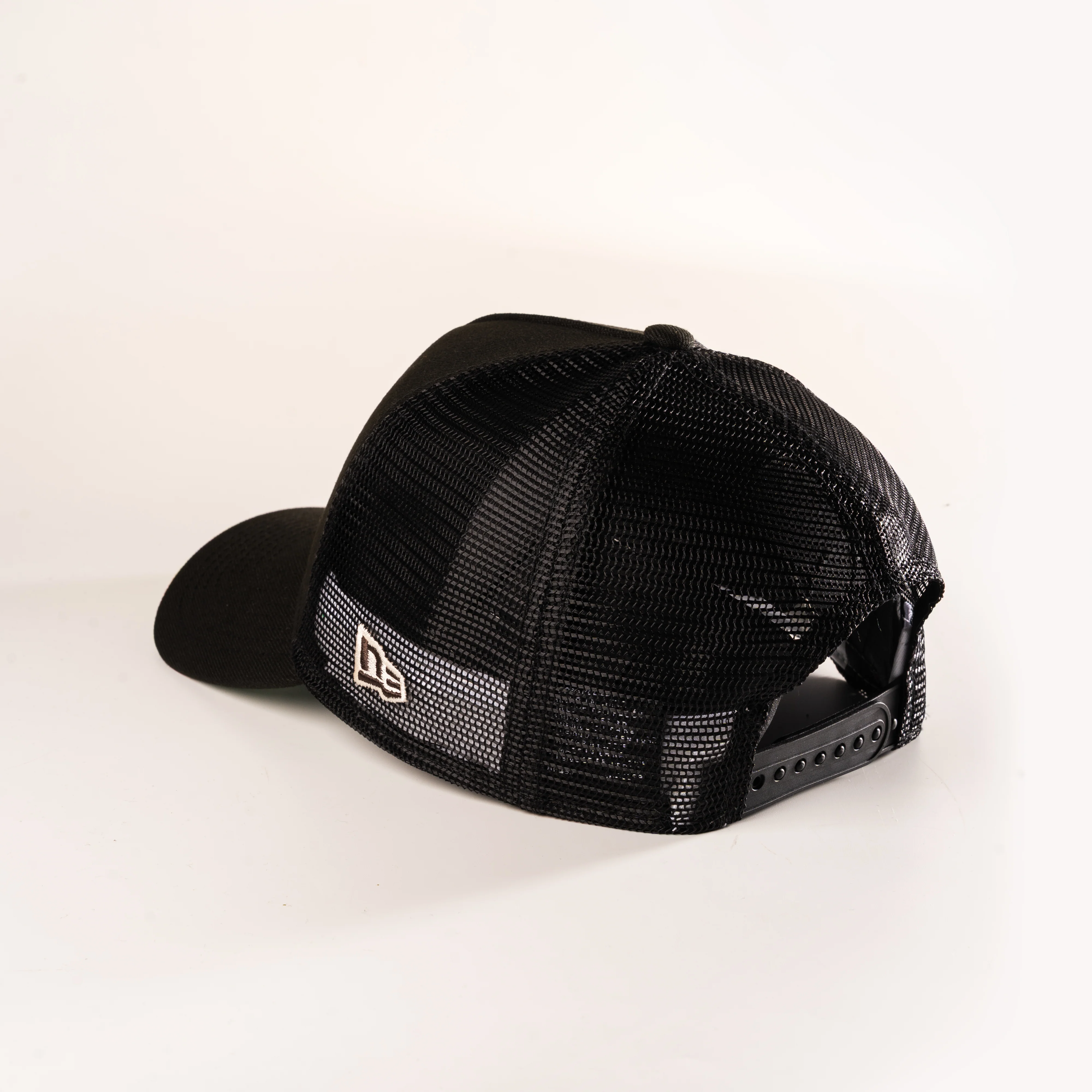 GWINNETT STRIPERS BLACK MESHBACK 9FORTY A-FRAME SNAPBACK HAT - Image 2