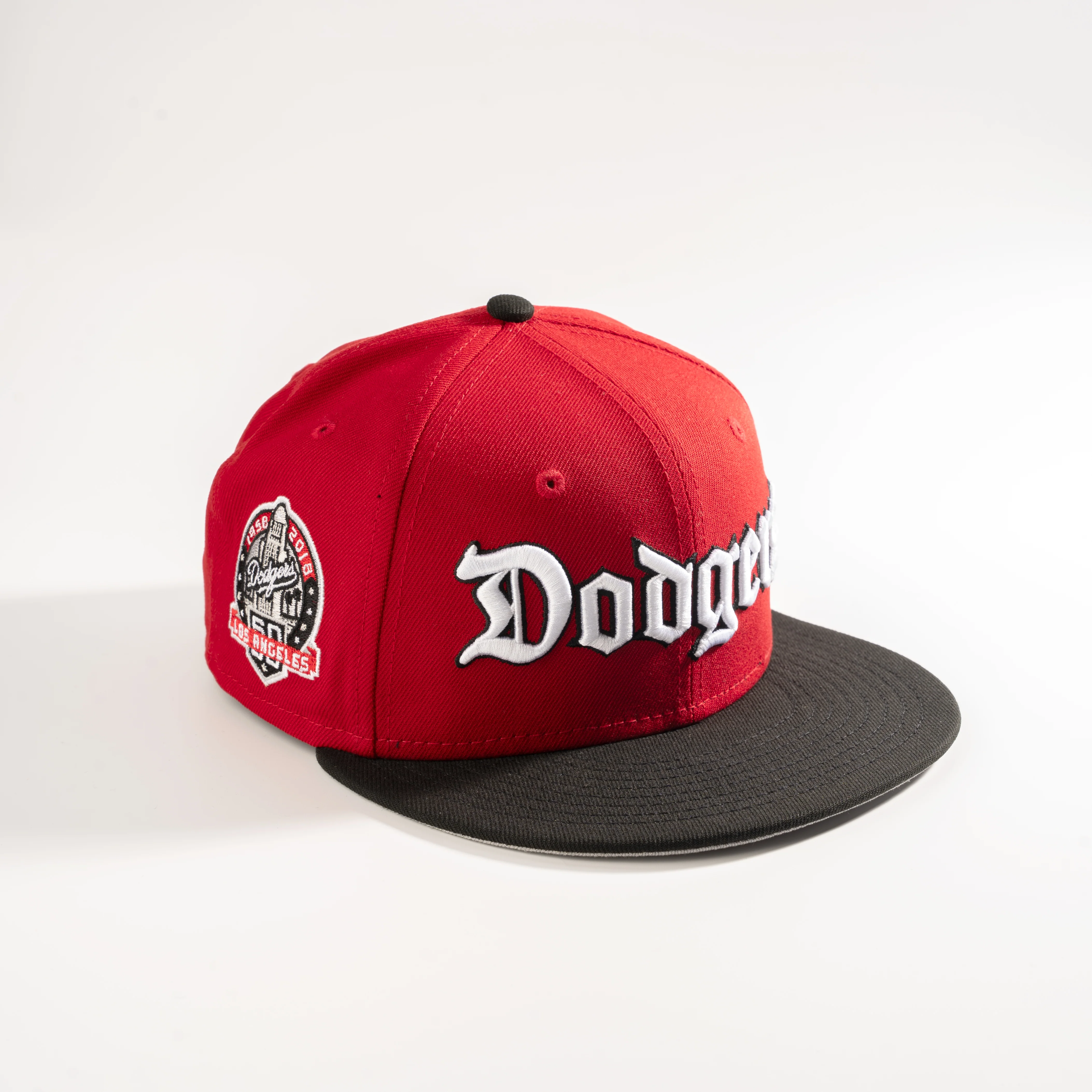 LOS ANGELES DODGERS FINE SCRIPT 59FIFTY FITTED HAT - Image 2