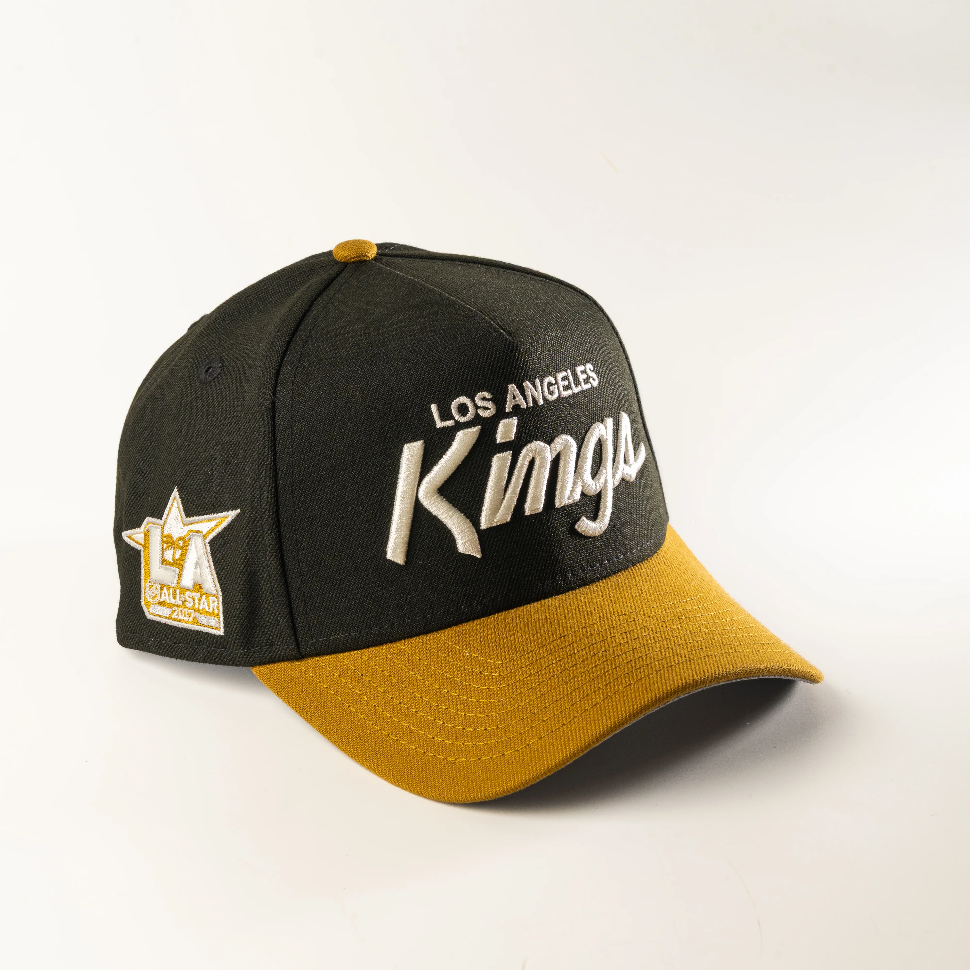 LOS ANGELES KINGS SCRIPT 9FORTY A-FRAME SNAPBACK HAT