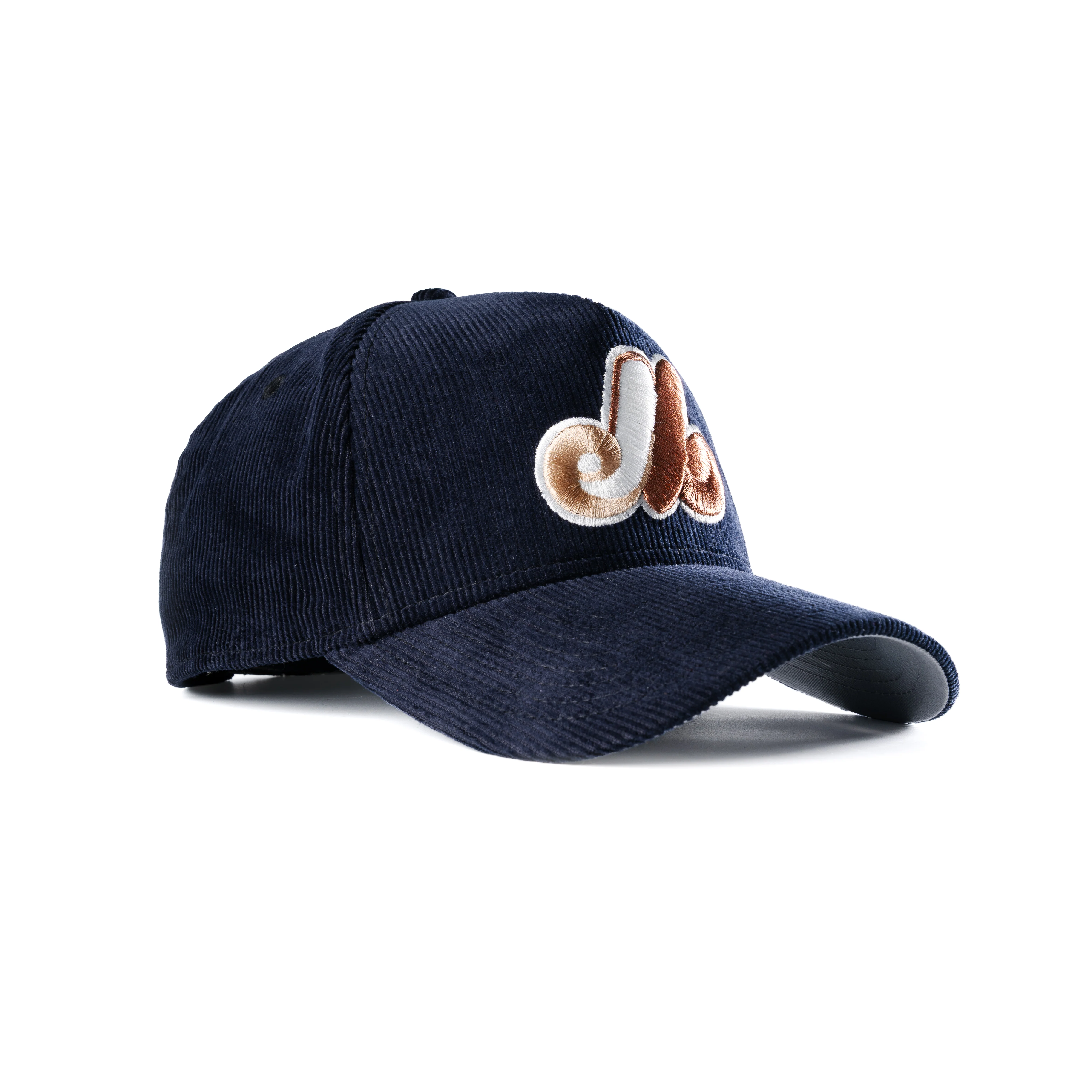 MONTREAL EXPOS FRENCH ROAST 9FORTY A-FRAME SNAPBACK HAT