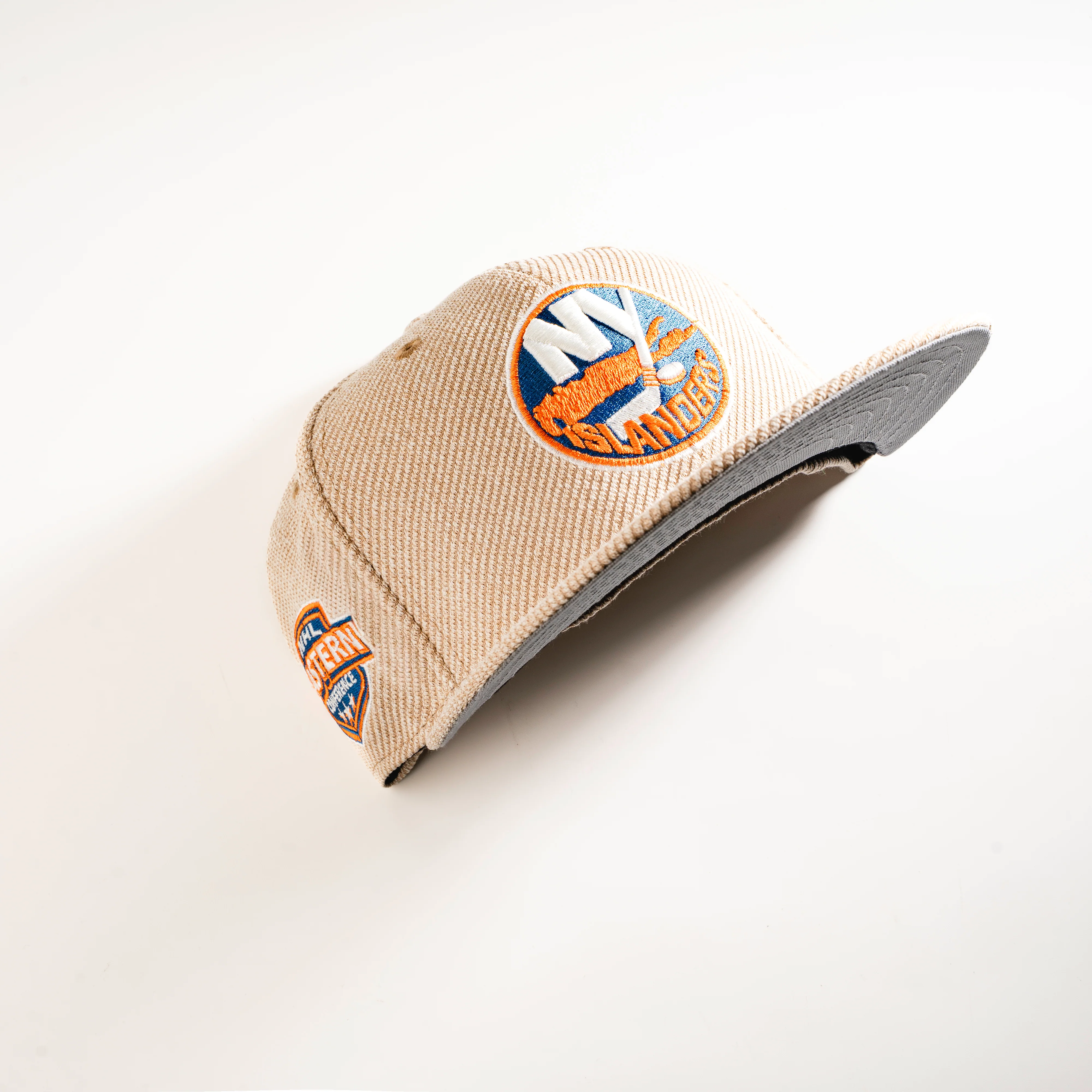 NEW YORK ISLANDERS TERRY TAN 59FIFTY FITTED HAT