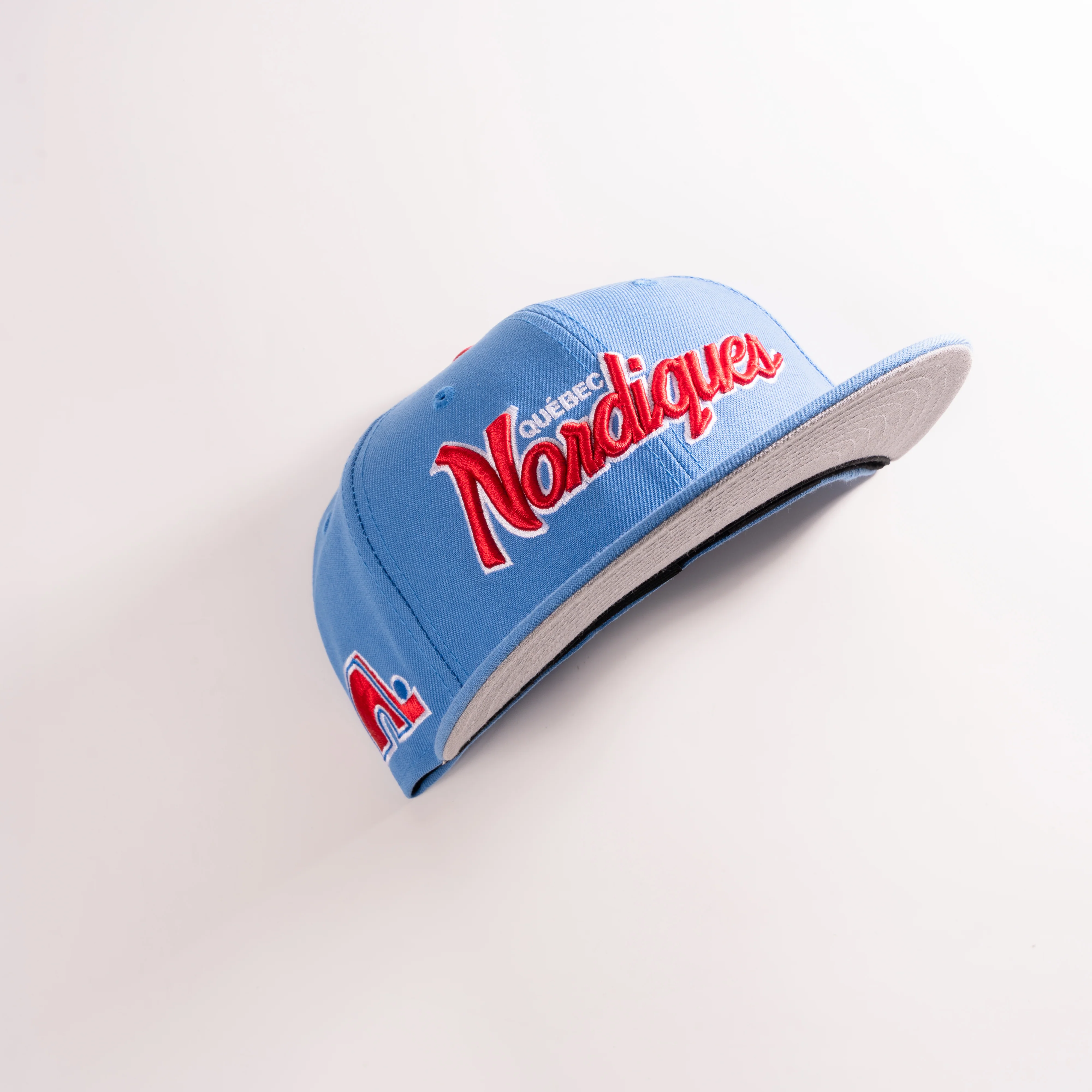 QUEBEC NORDIQUES SCRIPT 59FIFTY FITTED HAT