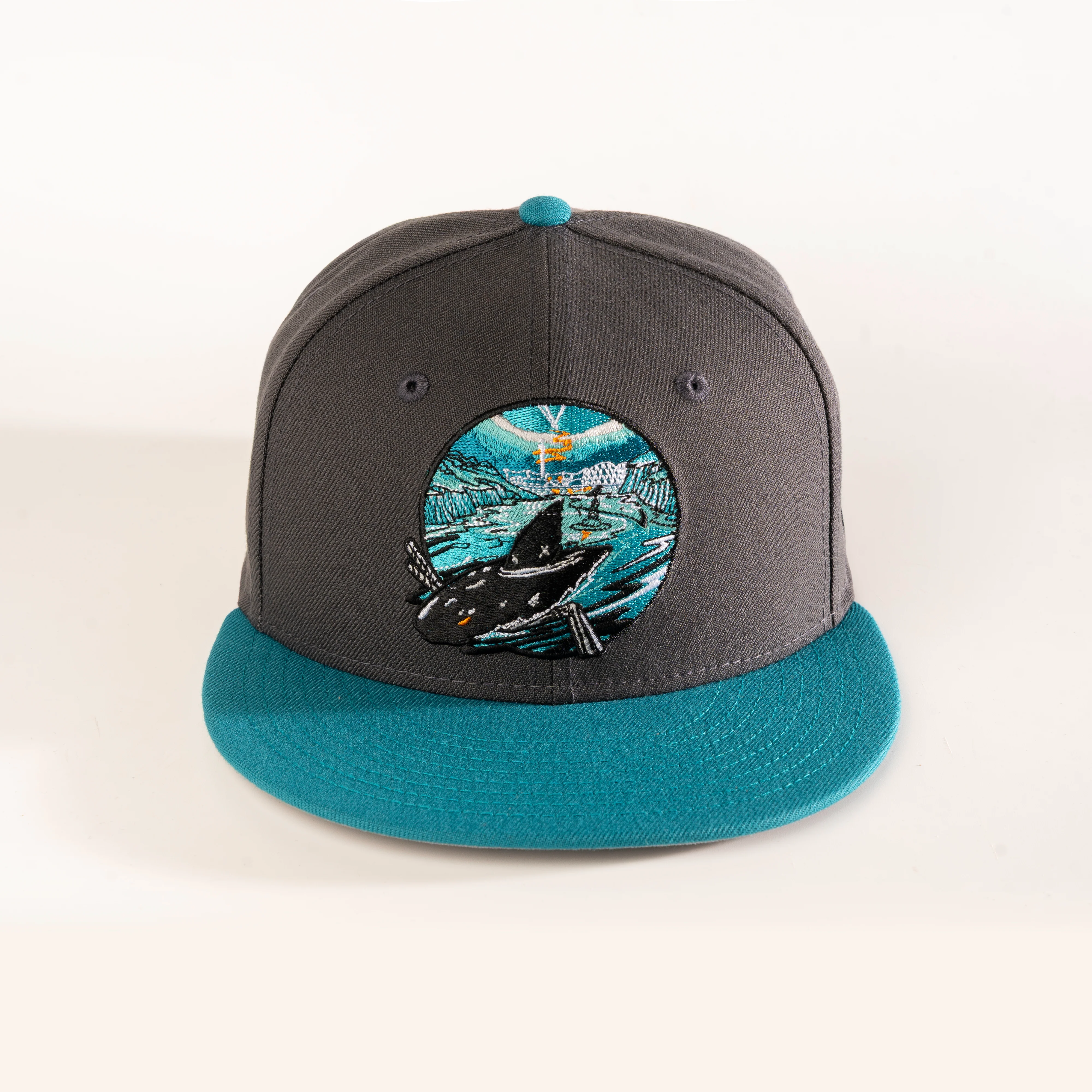 SAN JOSE SHARKS SHARK RIVER 59FIFTY FITTED HAT - Image 2