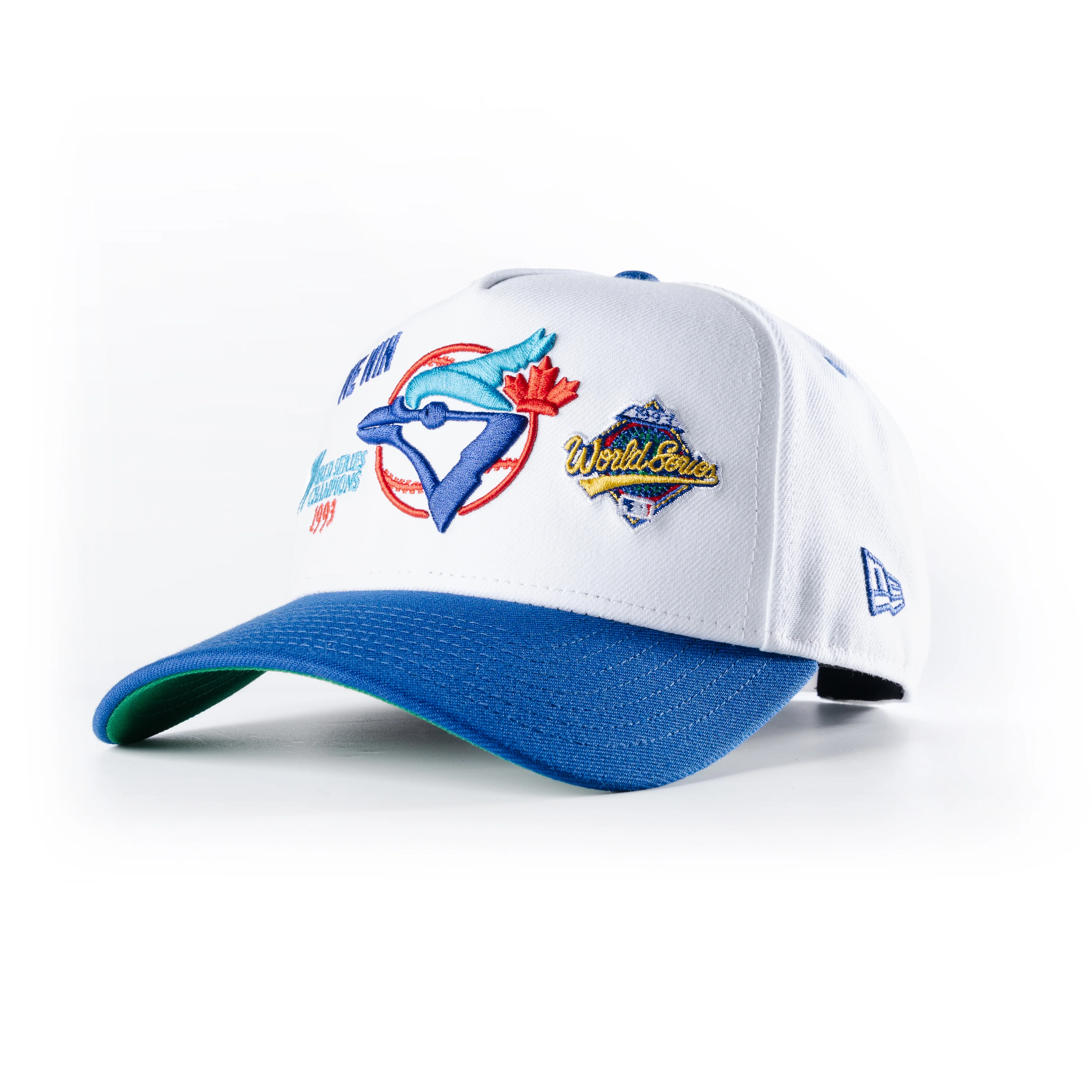 TORONTO BLUE JAYS 1993 WORLD SERIES CHAMPIONS REPLICA 9FORTY A-FRAME SNAPBACK HAT - Image 2