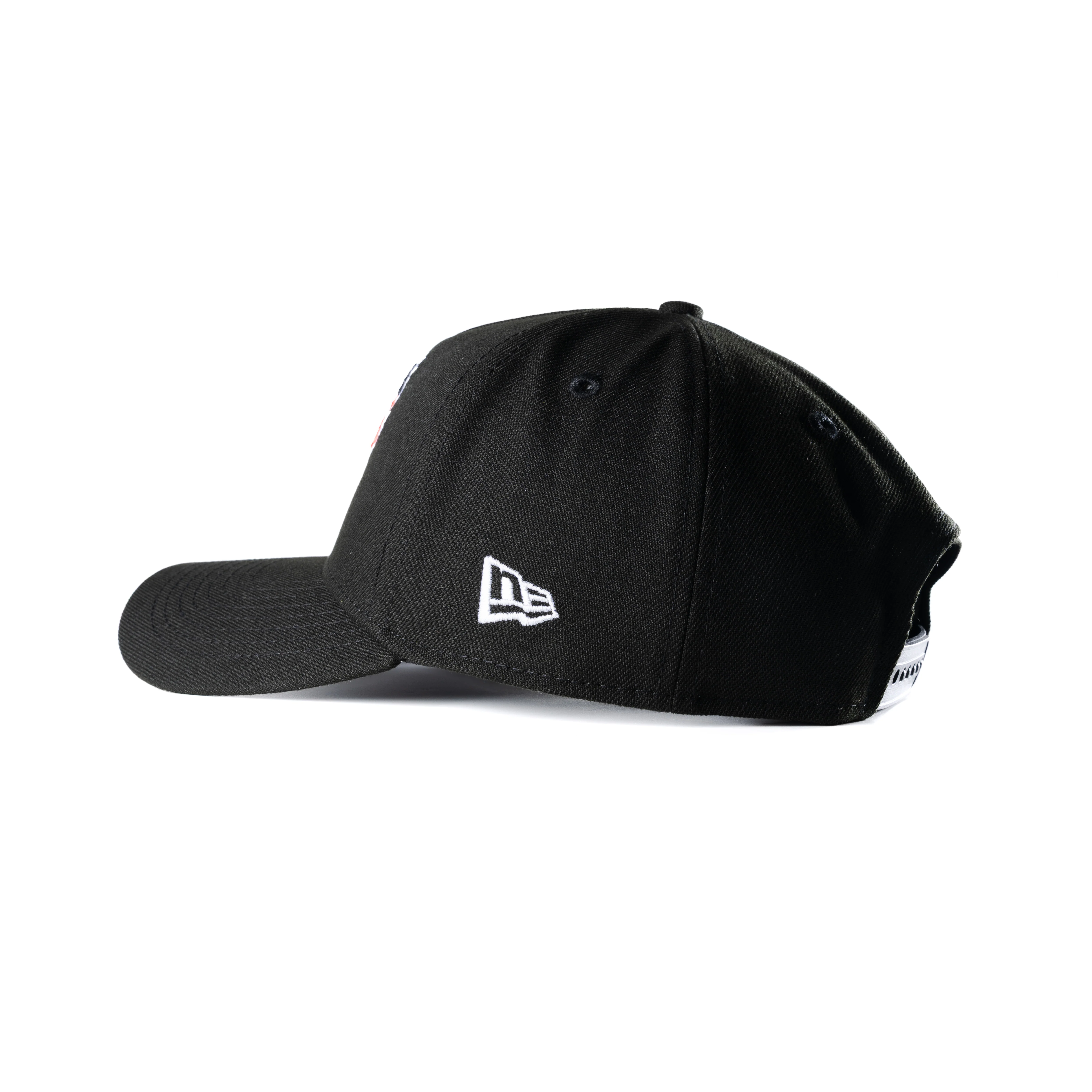 TORONTO BLUE JAYS 2025 AMERICAN LEAGUE CHAMPIONS JET BLACK 9FORTY A-FRAME SNAPBACK HAT - Image 2