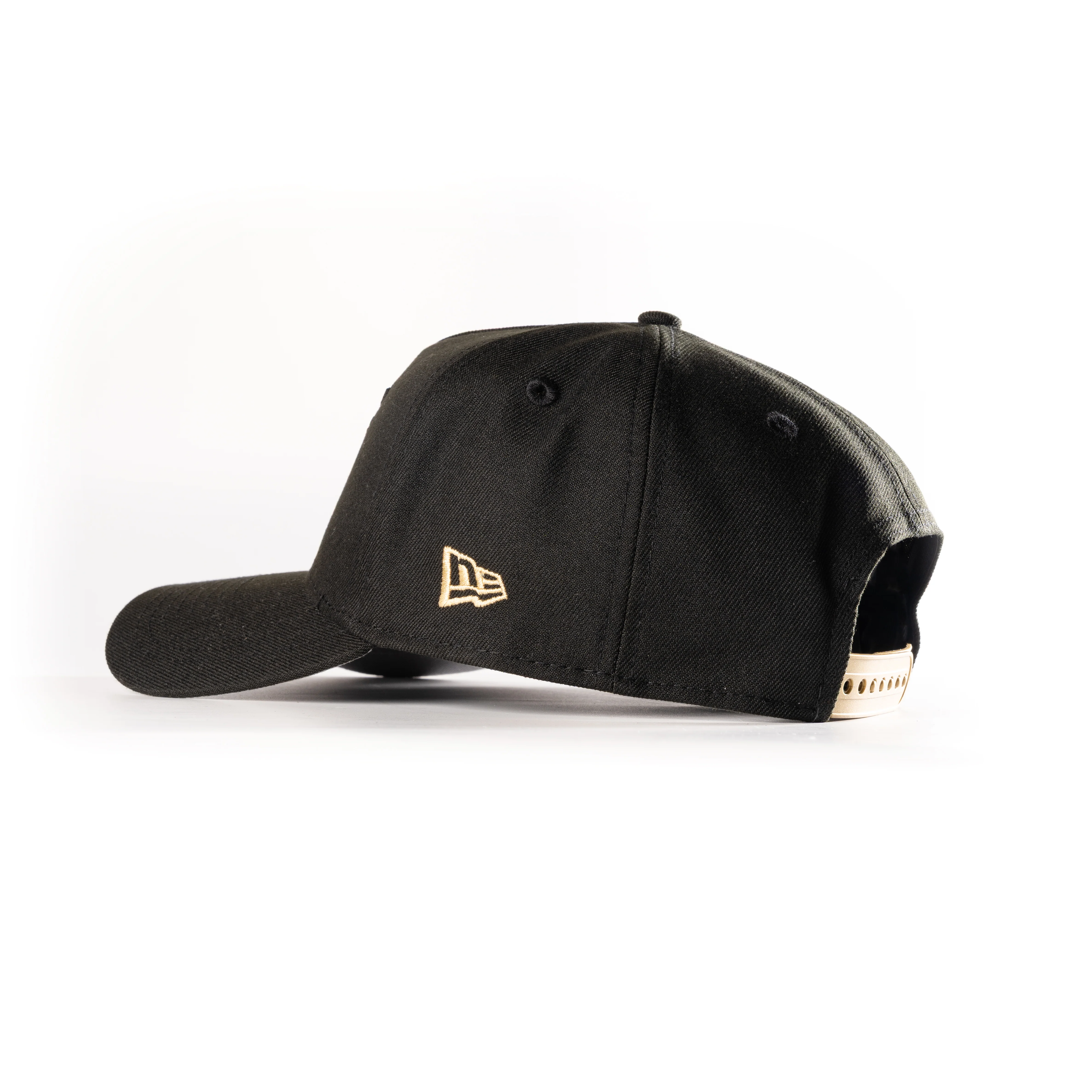 TORONTO BLUE JAYS 6IX GOLD JET BLACK 9FORTY A-FRAME SNAPBACK HAT - Image 2