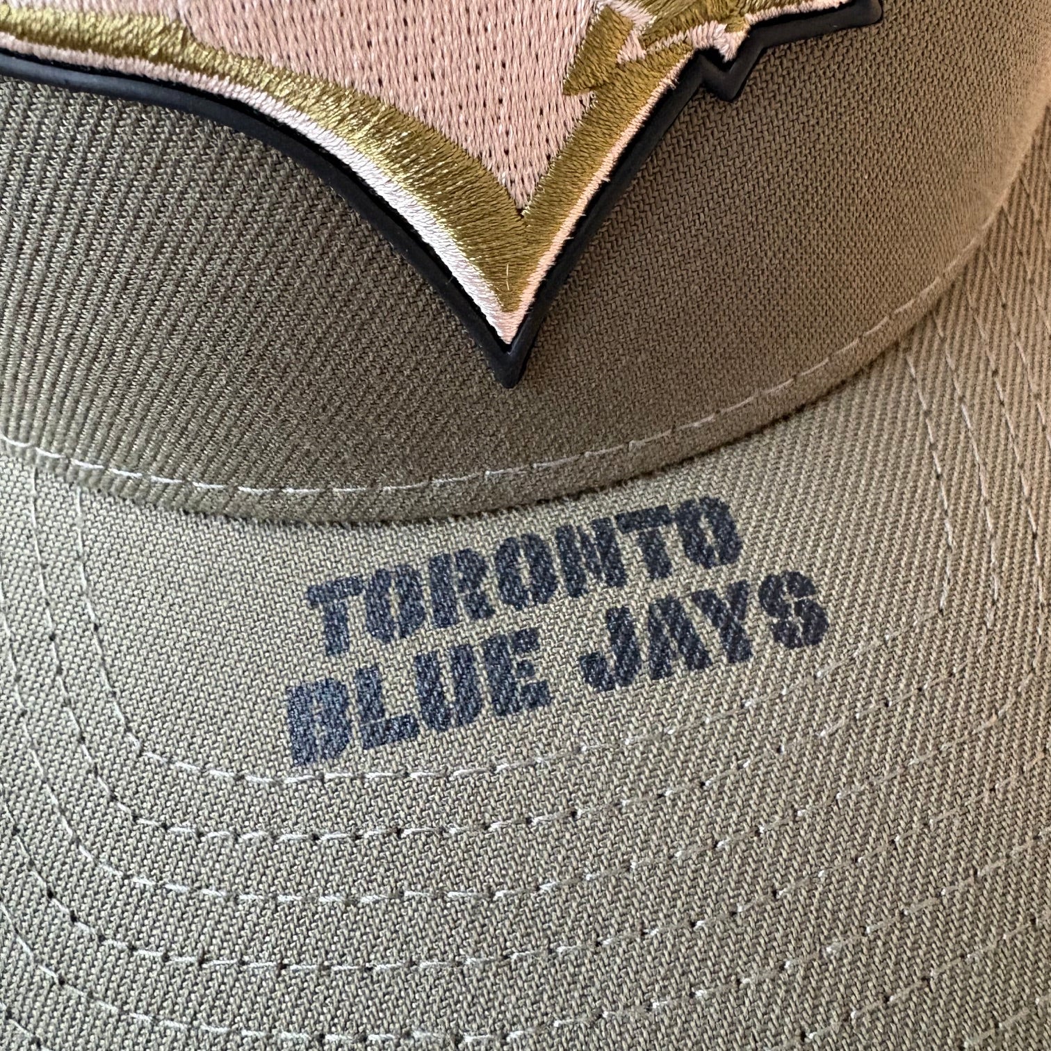 TORONTO BLUE JAYS ARMED FORCES 9FORTY M-CROWN SNAPBACK HAT - Image 4