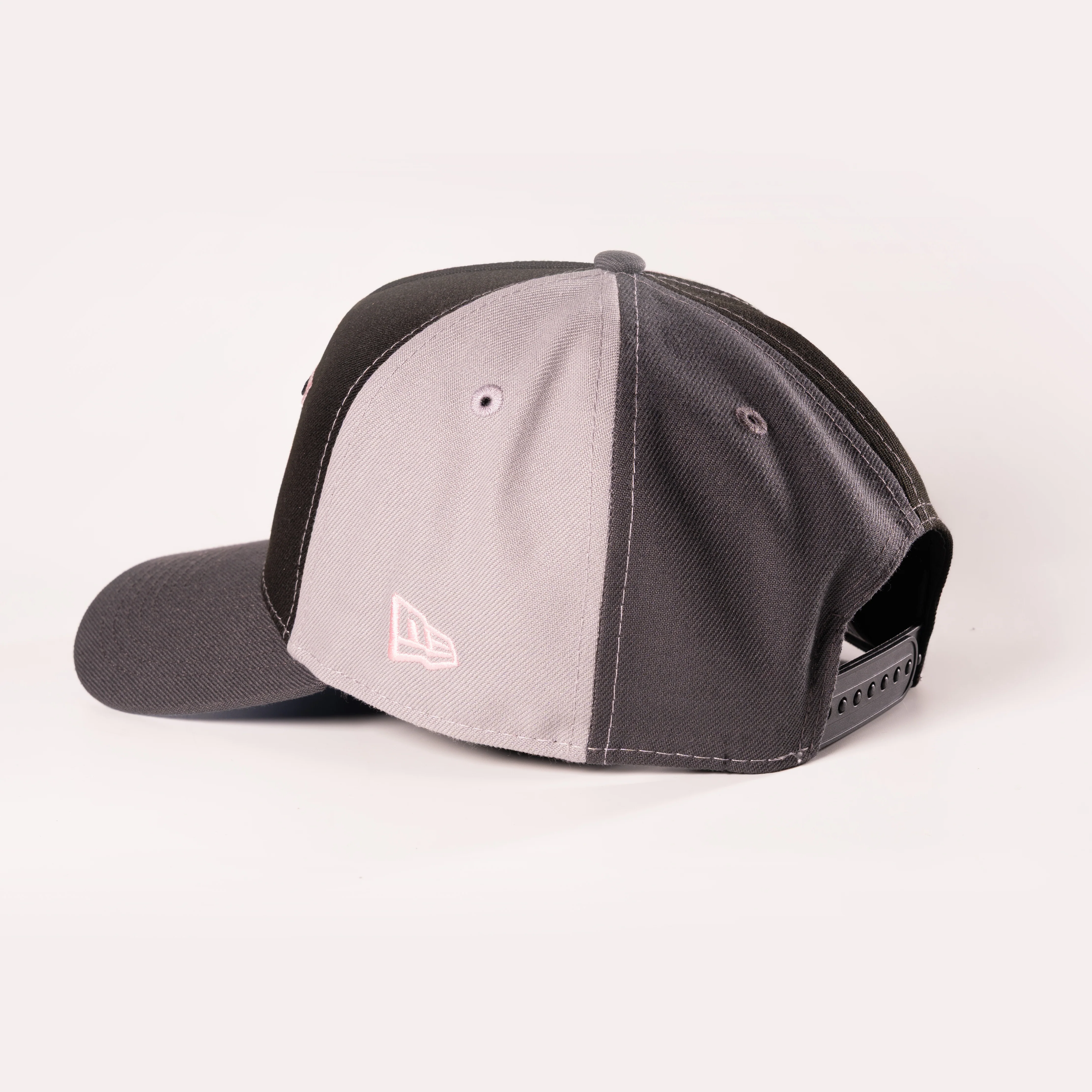 TORONTO BLUE JAYS GREY FOG BLEACHED CORAL 9FORTY A-FRAME SNAPBACK HAT - Image 2