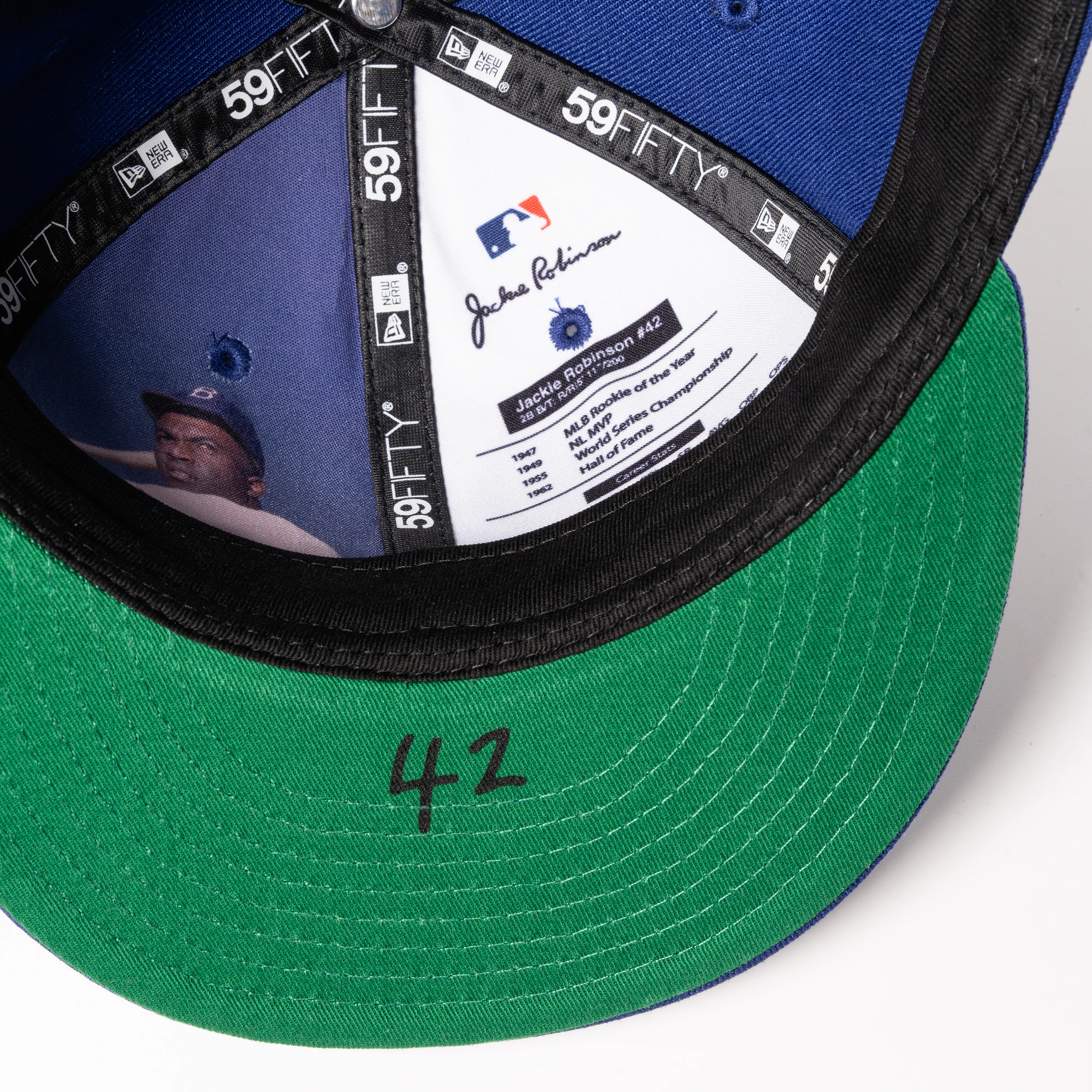 TORONTO BLUE JAYS JACKIE ROBINSON 59FIFTY FITTED HAT - Image 4