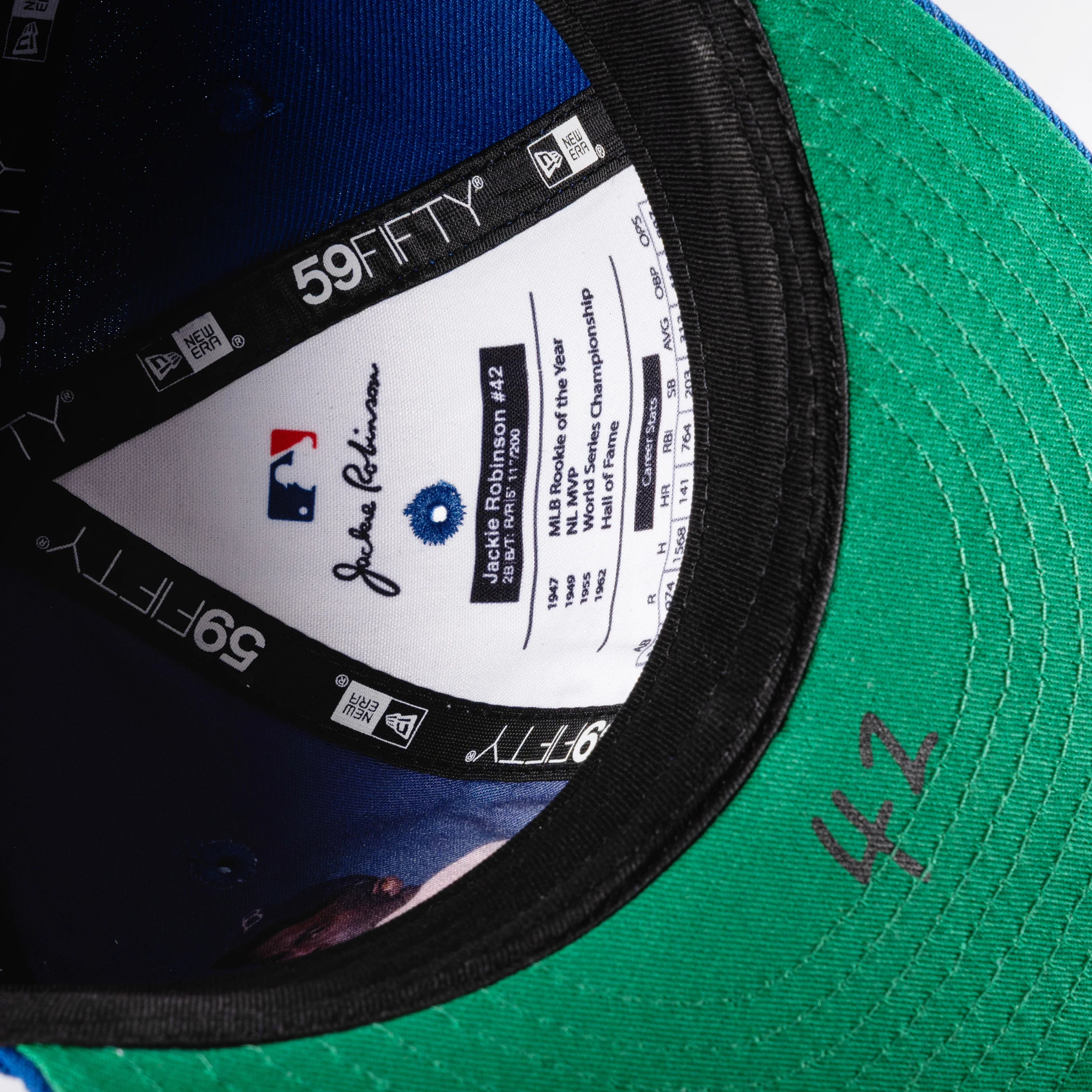 TORONTO BLUE JAYS JACKIE ROBINSON 59FIFTY FITTED HAT - Image 7