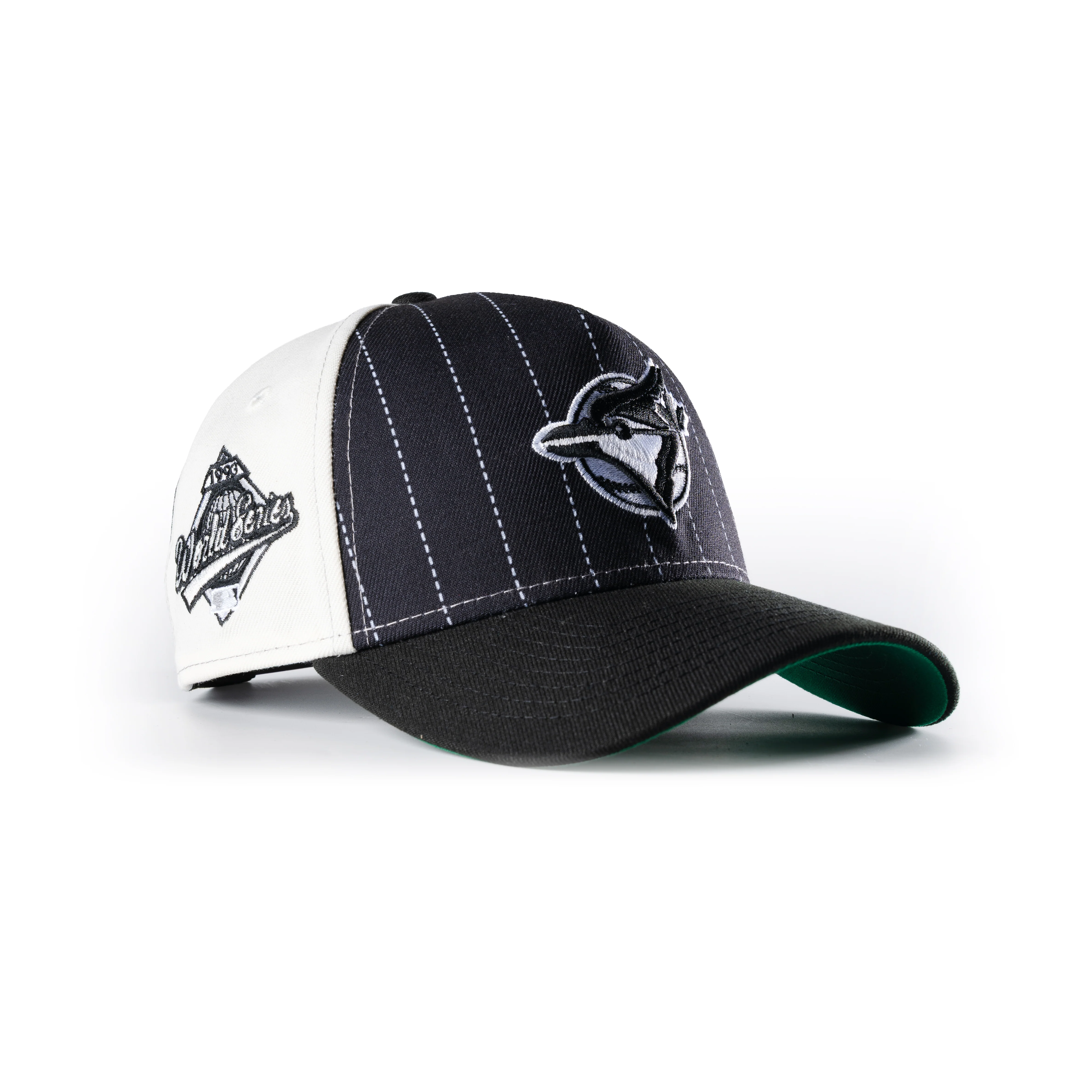 TORONTO BLUE JAYS PATCHWORK PINWHEEL 9FORTY A-FRAME SNAPBACK HAT