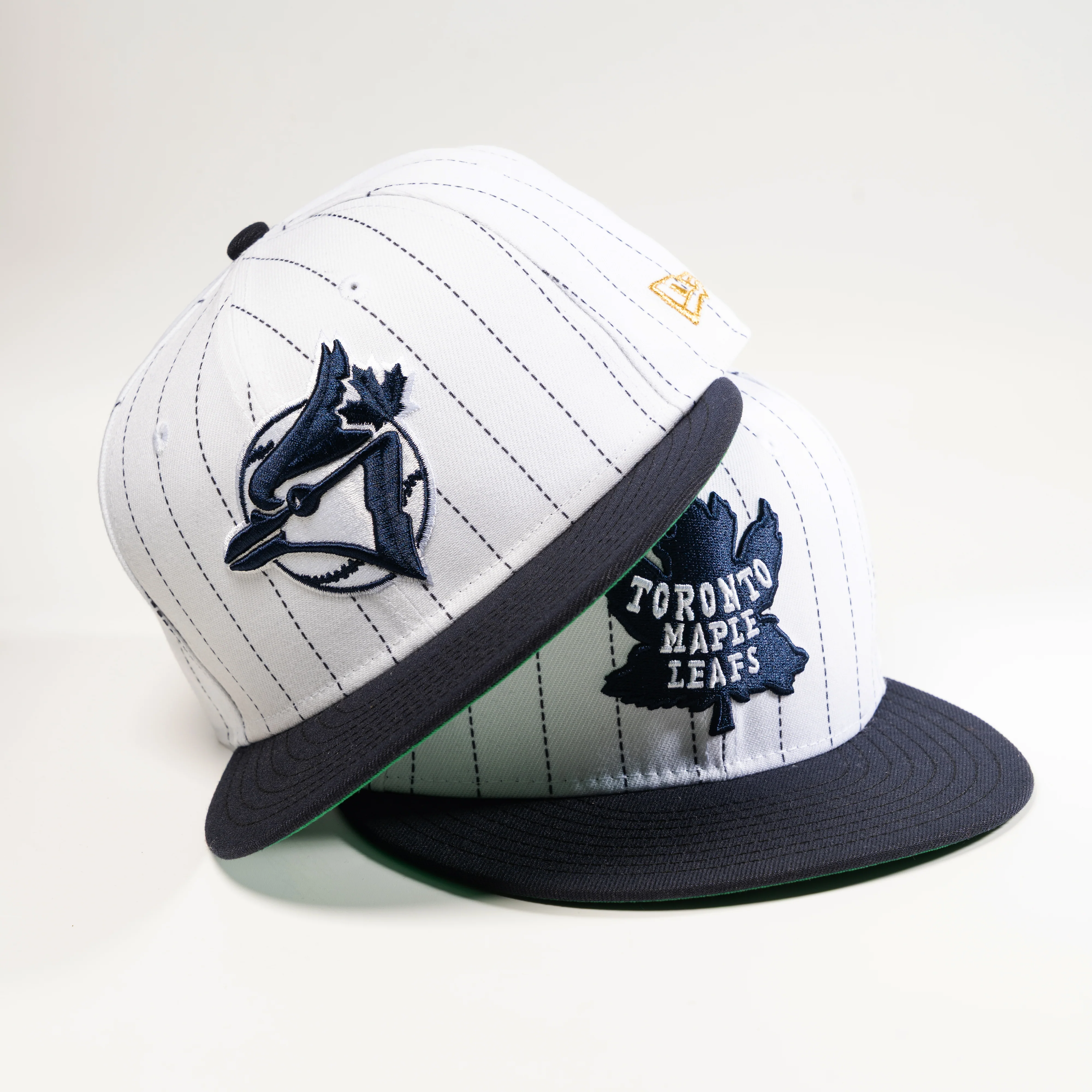 TORONTO BLUE JAYS PINSTRIPE 59FIFTY FITTED HAT - Image 4