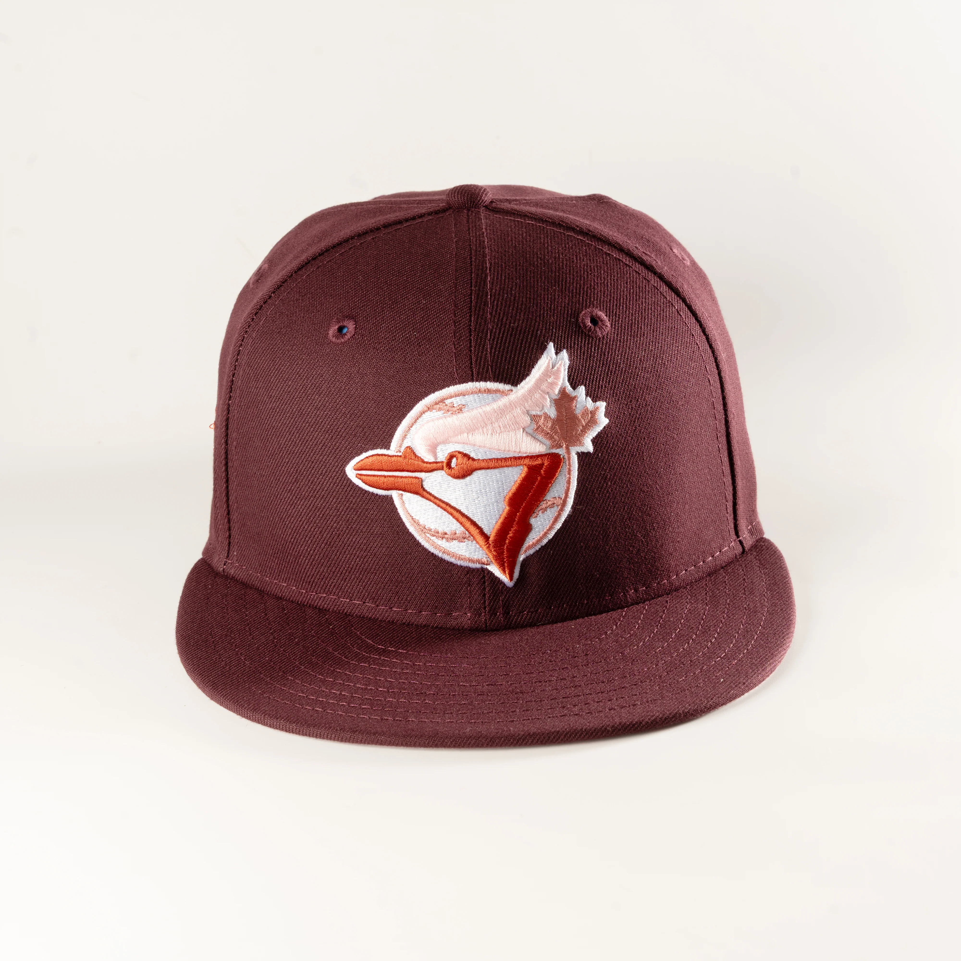 TORONTO BLUE JAYS RED VELVET 59FIFTY FITTED HAT - Image 2