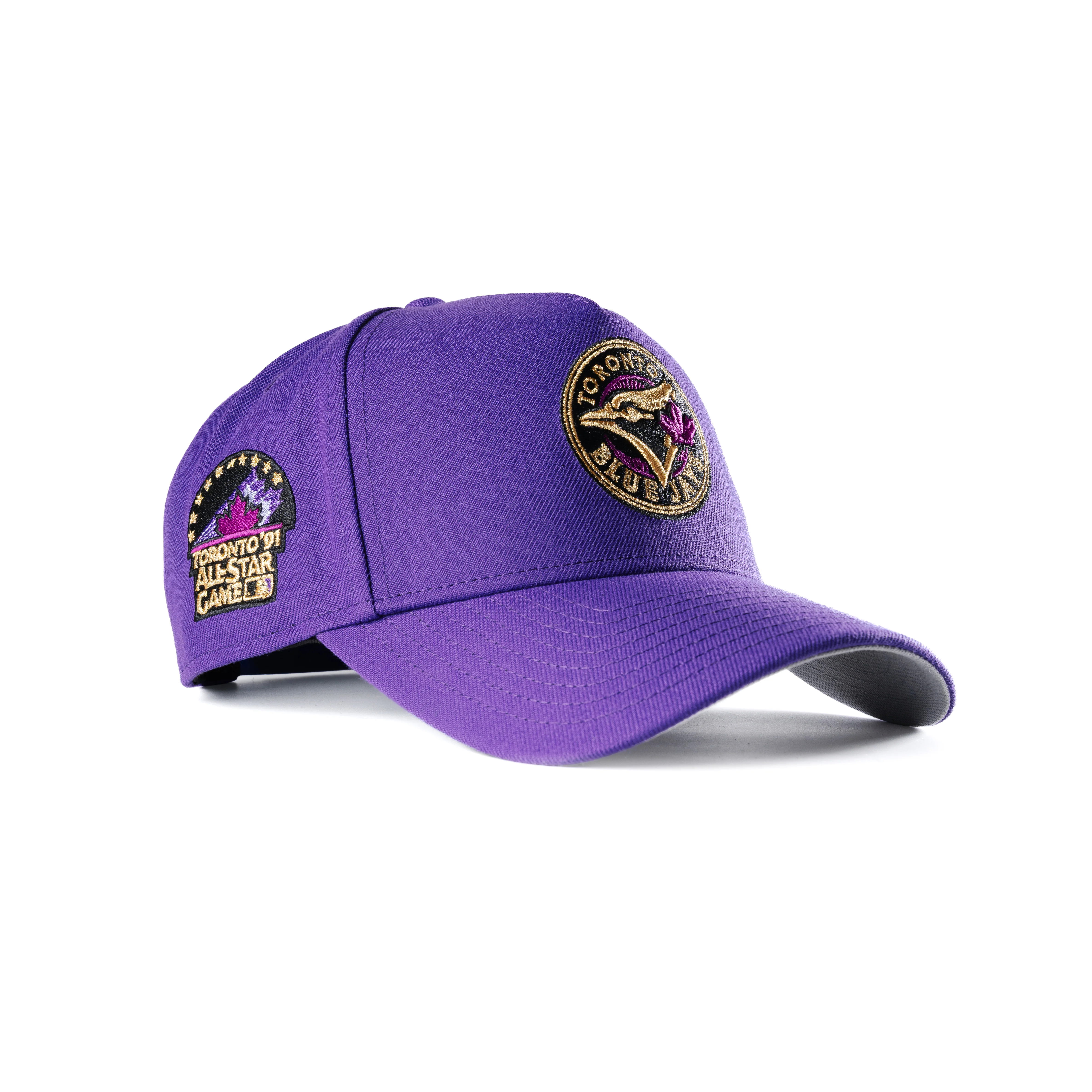 TORONTO BLUE JAYS TRUE PURPLE 9FORTY A-FRAME SNAPBACK HAT