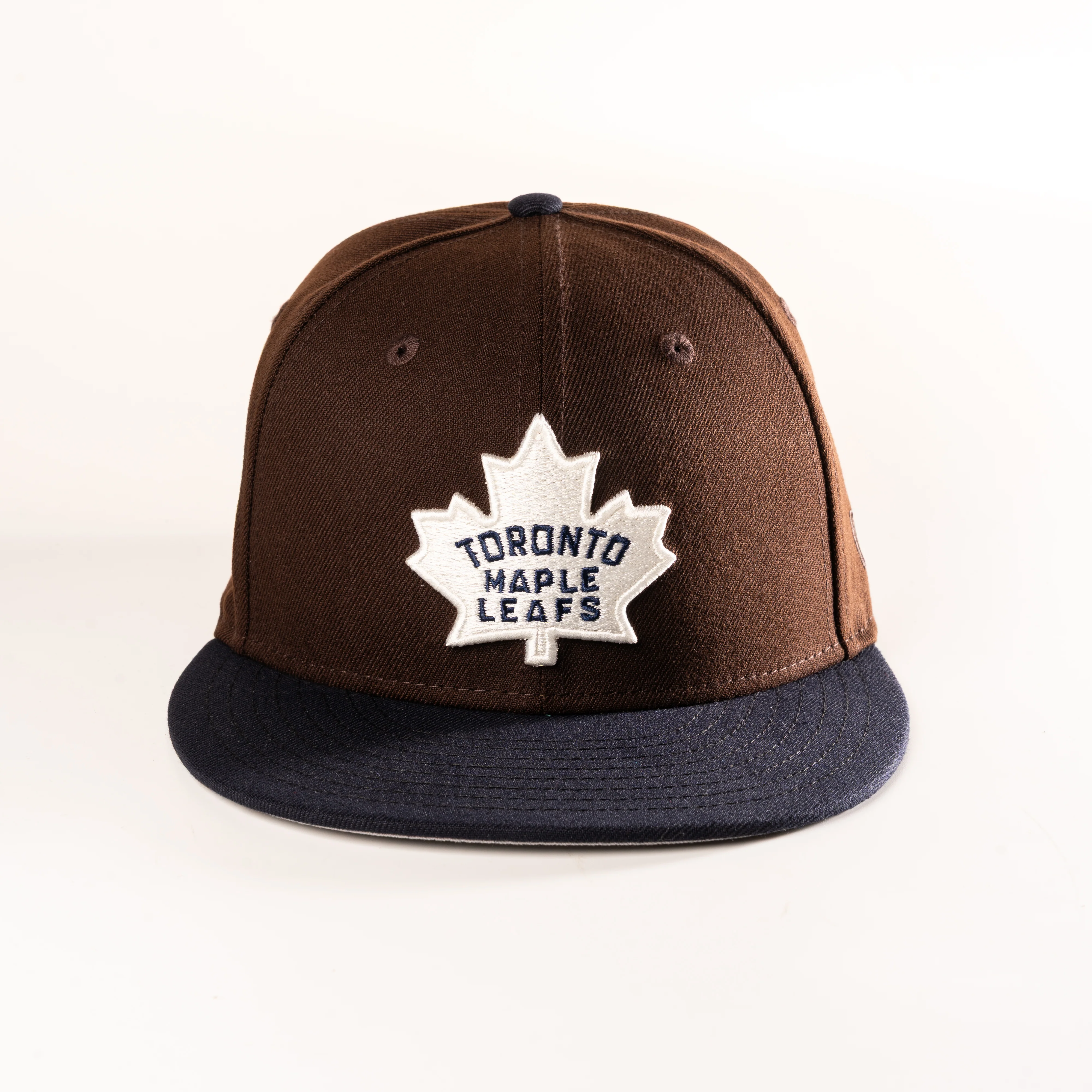 TORONTO MAPLE LEAFS BURNT WOOD 59FIFTY FITTED HAT - Image 2