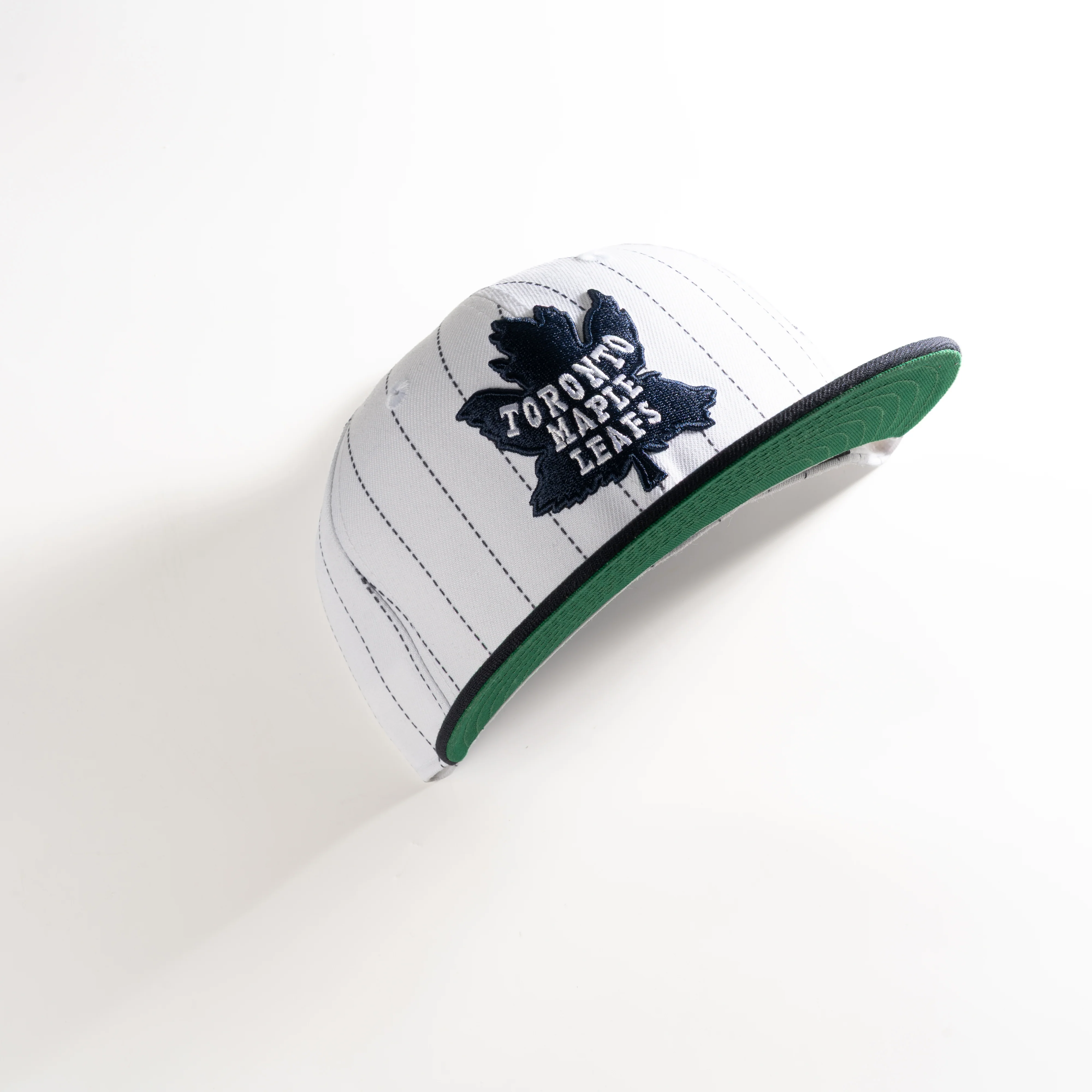 TORONTO MAPLE LEAFS PINSTRIPE 59FIFTY FITTED HAT