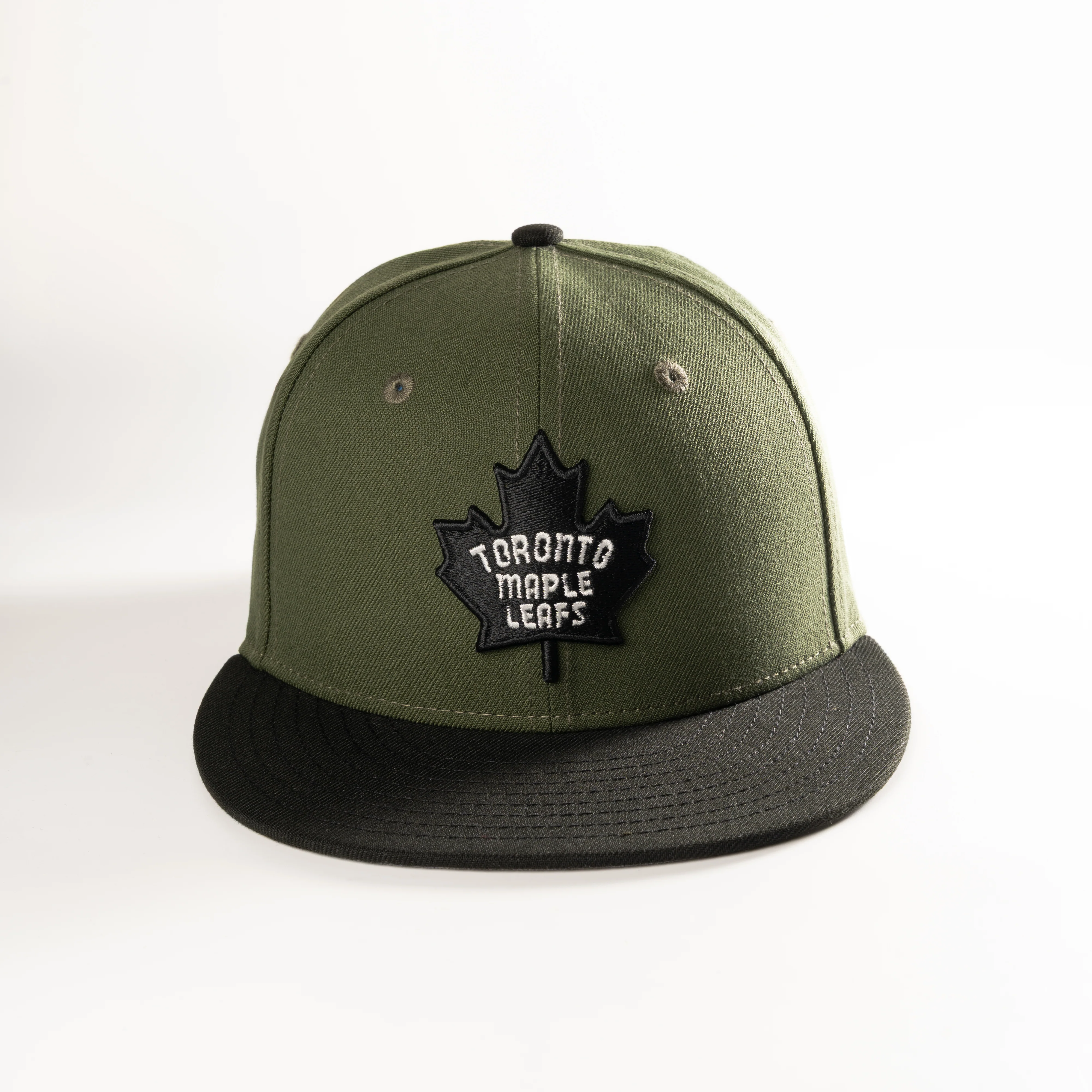 TORONTO MAPLE LEAFS RIFLE GREEN 59FIFTY FITTED HAT - Image 2